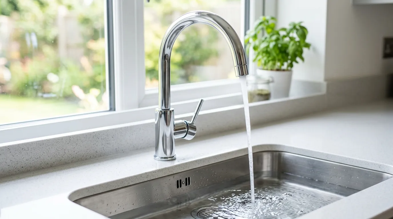Local Plumbing Master Pros same day plumber fixing a faucet in North Mankato, MN